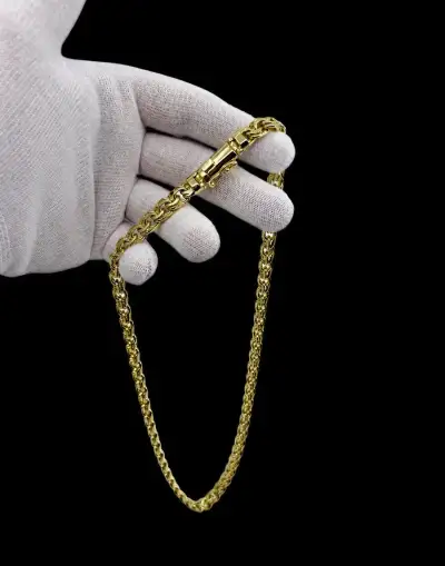 Zlatá retiazka Bismarck 14K 585 – 132,75 g / 60 cm