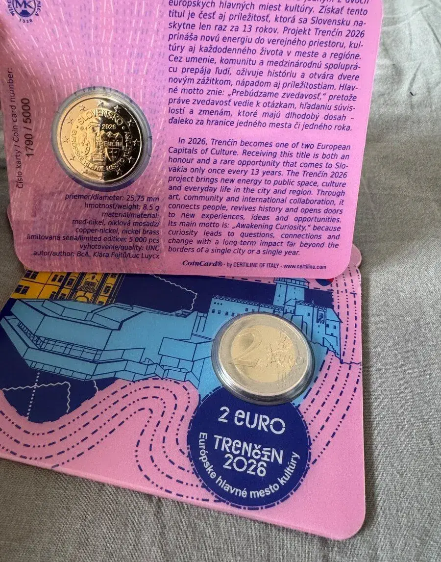 2€ Trenčín 2026 - Európske hlavné mesto kuktúry