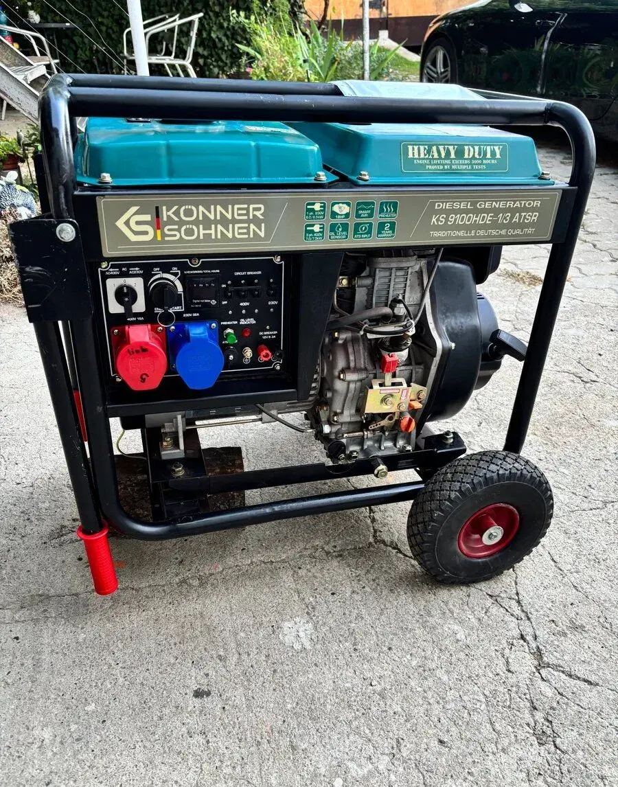 Diesel elektrocentrála heavy duty ks9100HDE-1/3atsr