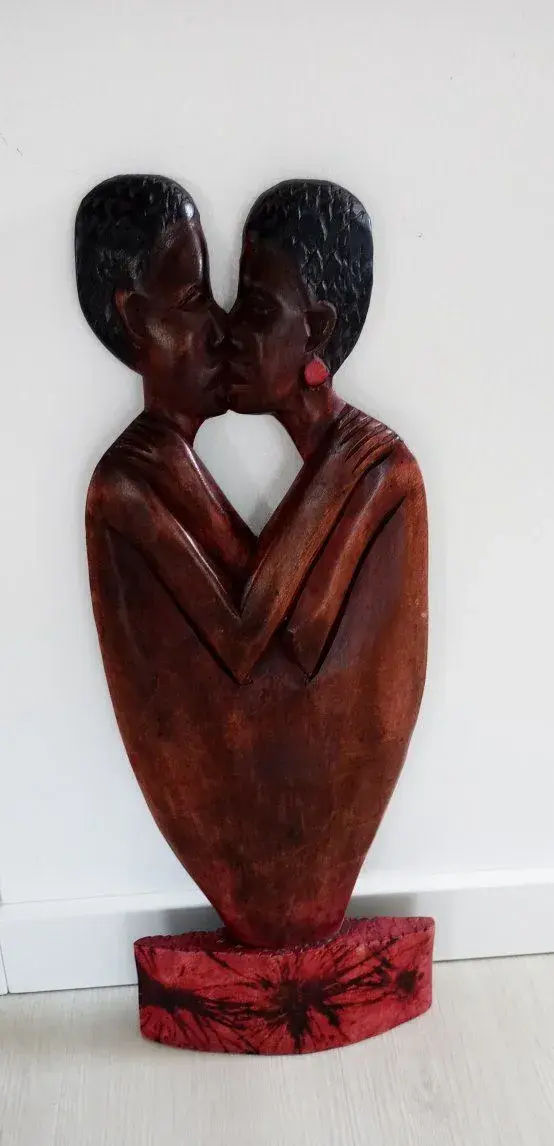 Africké tradičné drevené remeslo