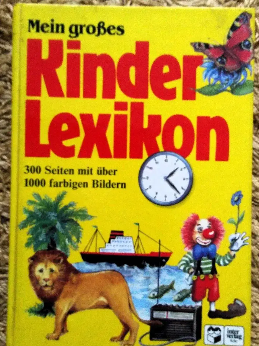 Encyklopédia detská v nemčine KINDER LEXIKON - Na predaj:. -