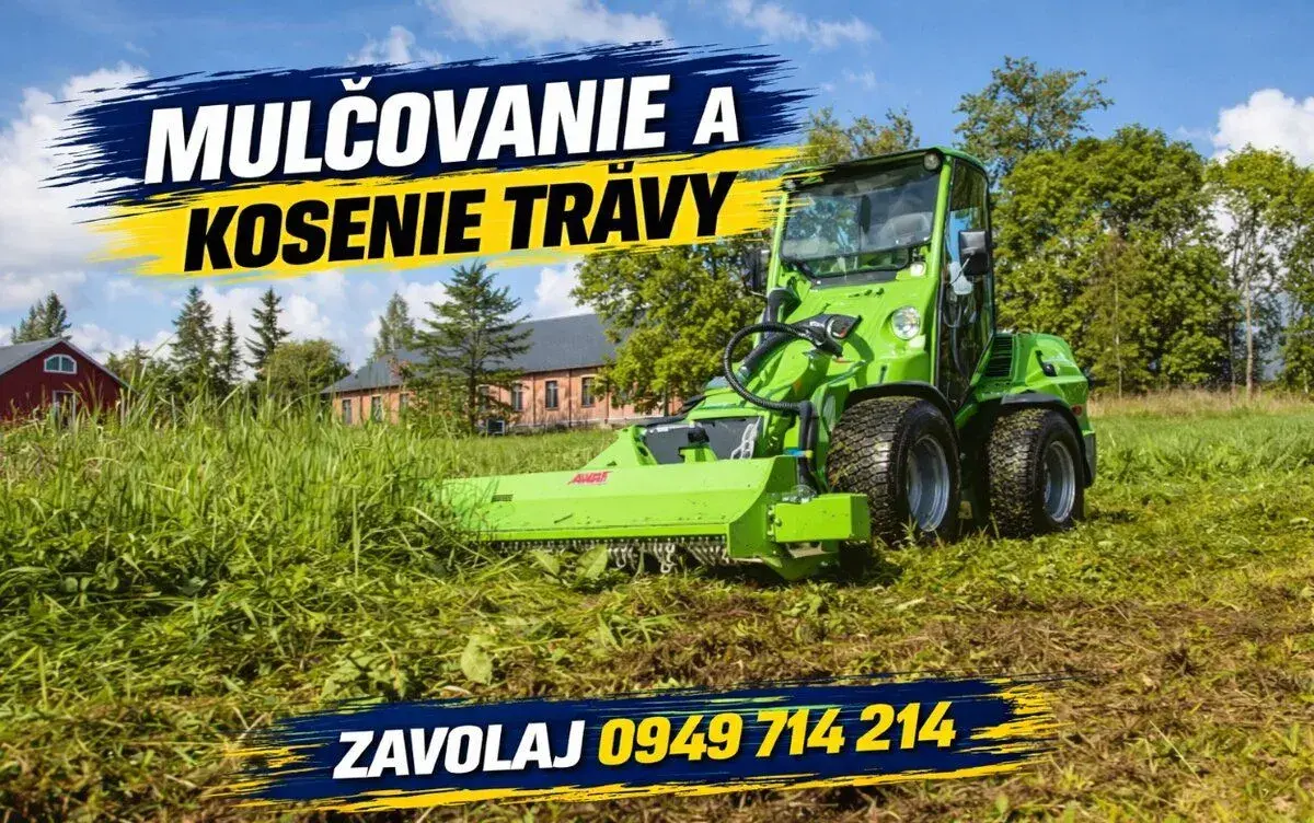 ČISTENIE POZEMKOV | FREZOVANIE | MULČOVANIE