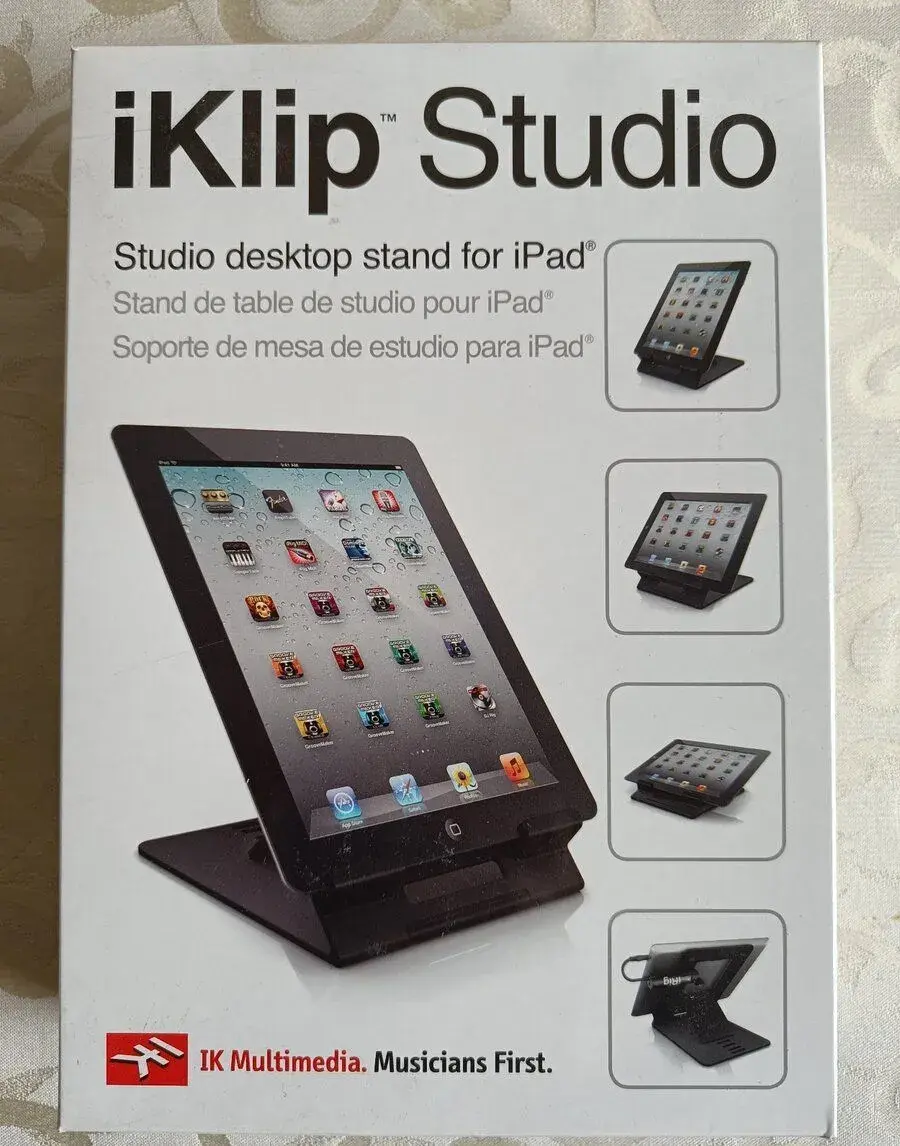 iKlip Studio – stolový stojan na iPad / tablet
