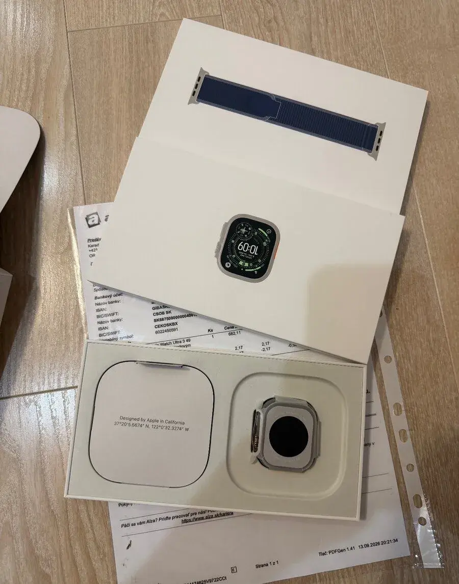 Apple Watch Ultra 3 49MM Nové