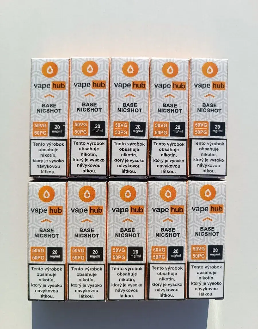 Nikotín 10 x 10 ml 50VG/50PG