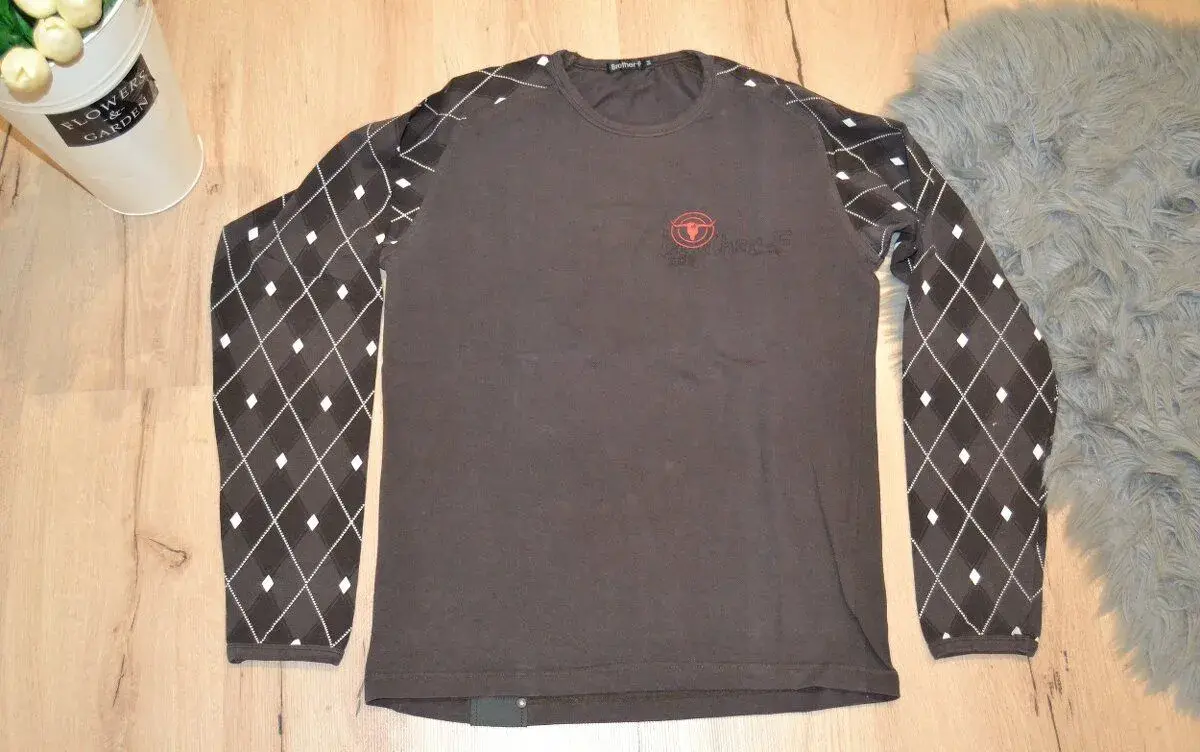 Pánske tričko Brother hnedé, veľkosť M