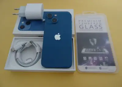 iPhone 13 Mini 128GB BLUE - ZÁRUKA 1 ROK - 100% BATERIA