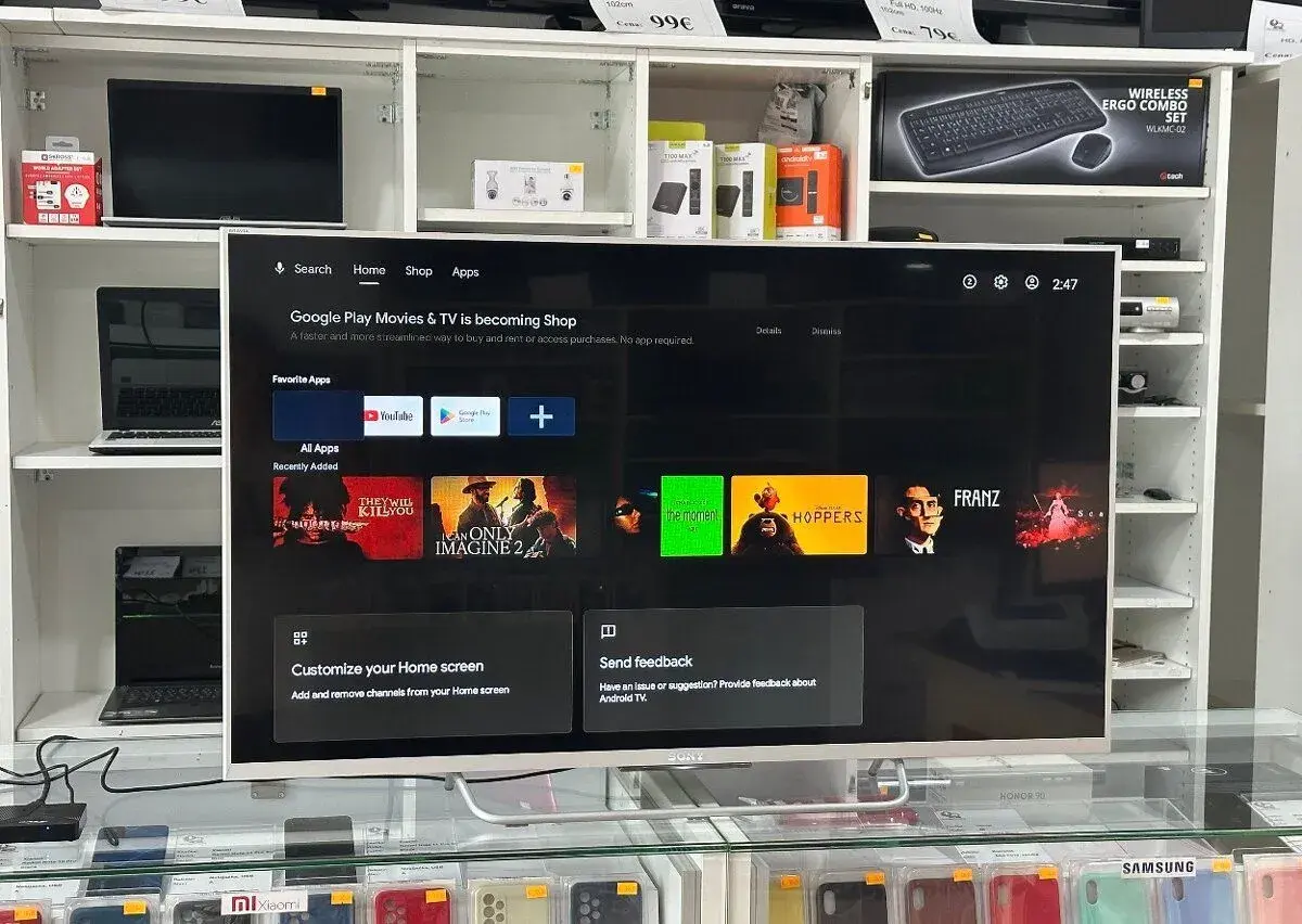 Sony Bravia KDL-43W756C 109cm FHD 100Hz Smart Android