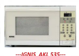 MIKROVLNA RURA IGNIS AKL 535 DIGITALNA NA ND