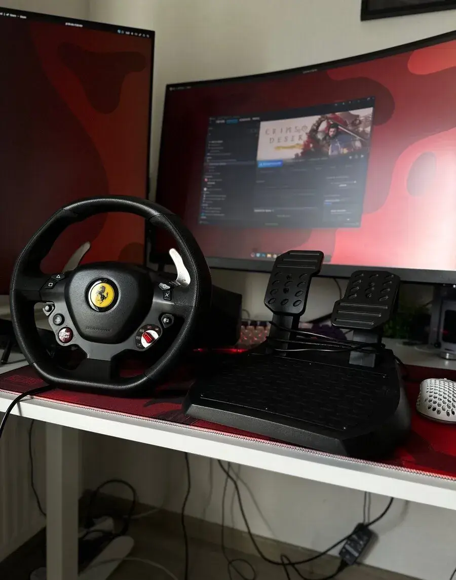 Herný volant T80Ferrari 488 GTB Edition