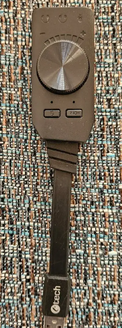 USB externa zvukova karta C-Tech SC-7Q
