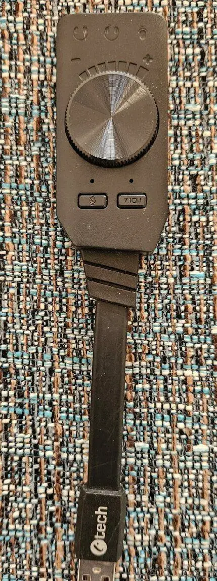 USB externa zvukova karta C-Tech SC-7Q