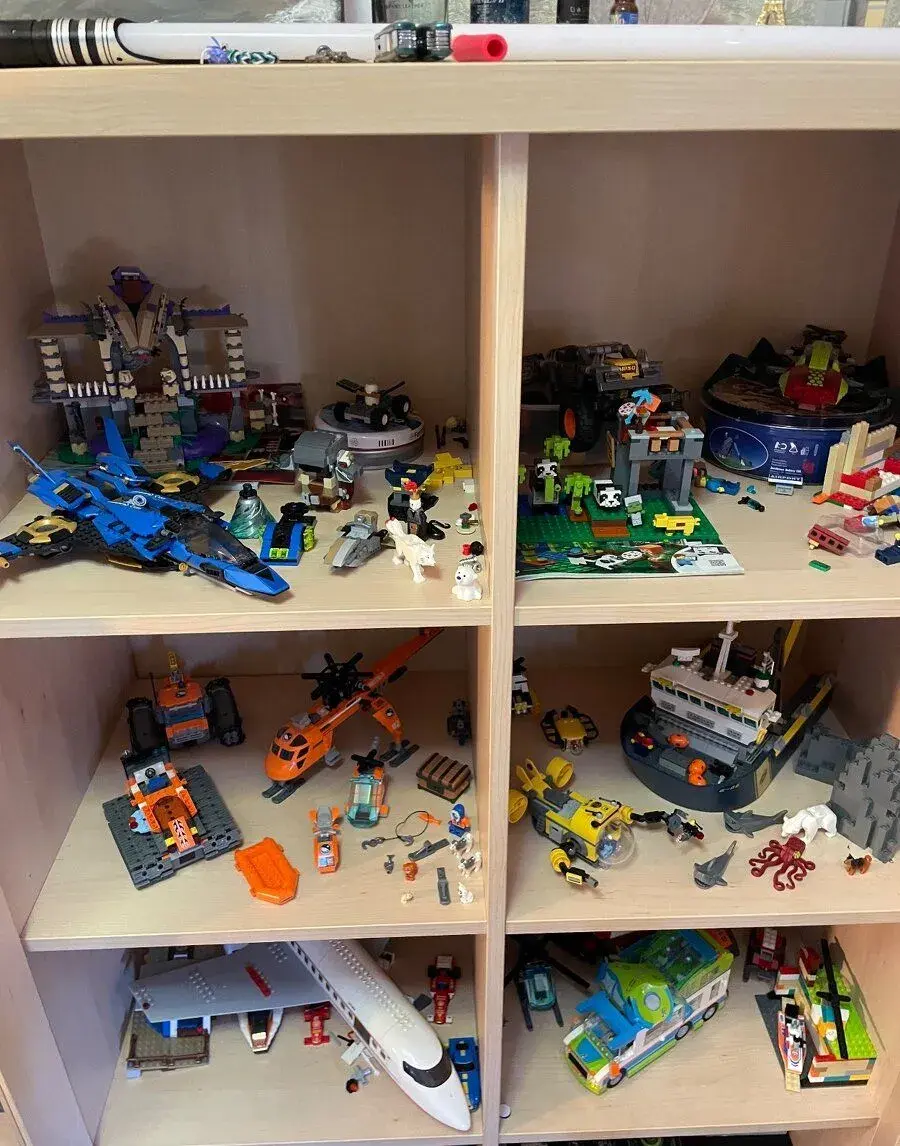Obrovská zbierka Lego cca 16kg