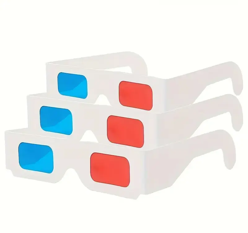 3D okuliare red/cyan – nové – 3 €/ks