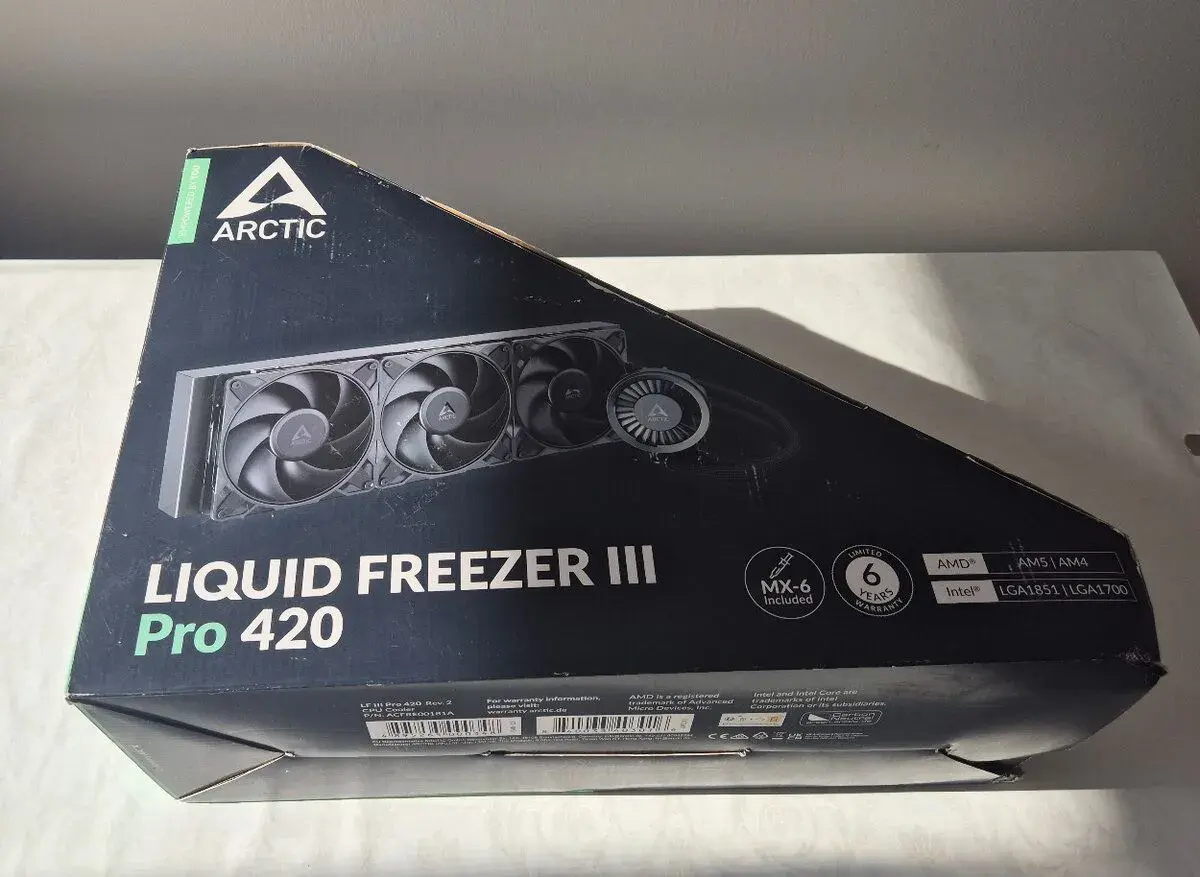 ARCTIC Liquid Freezer III 420 Pro Black