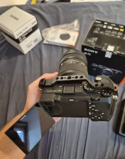 Sony A7C + sigma 28-70 f2.8 contemporary+ príslušenstvo