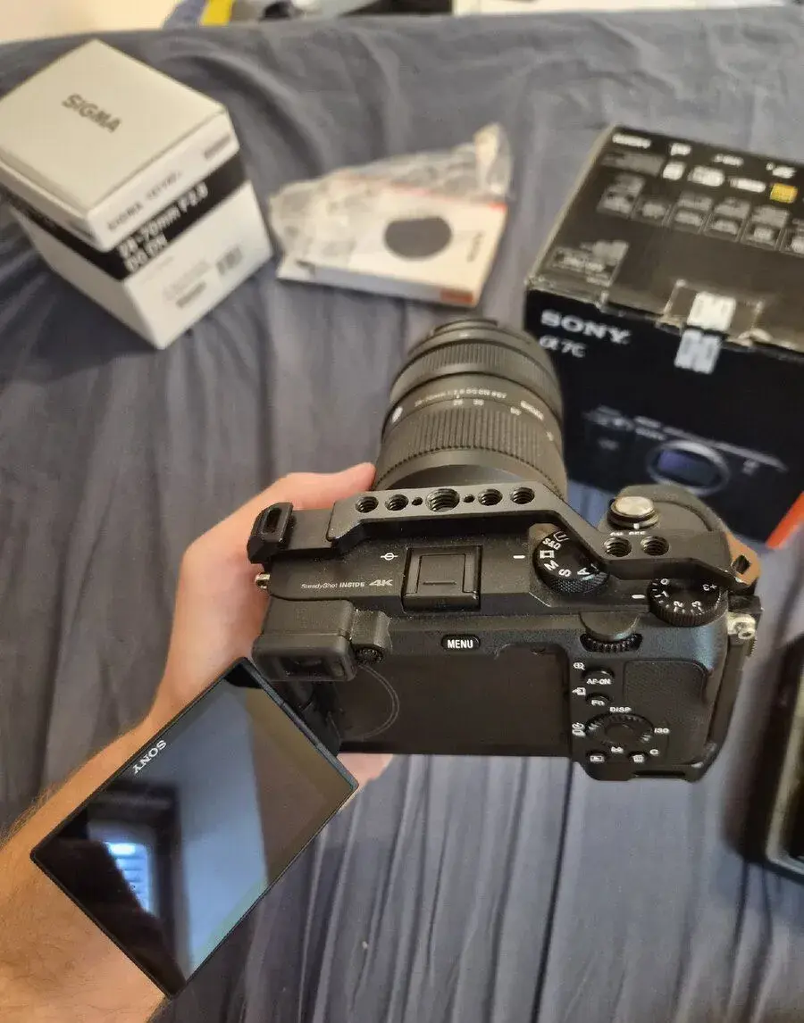 Sony A7C + sigma 28-70 f2.8 contemporary+ príslušenstvo