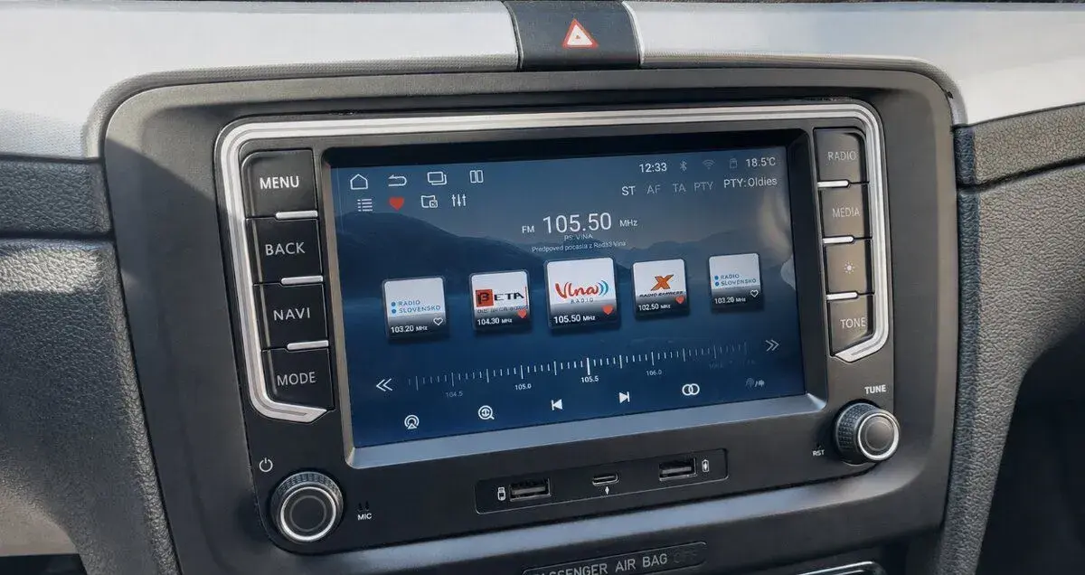 VW, Škoda, Seat 7" Android rádio 4+64GB 4G CarPlay DSP