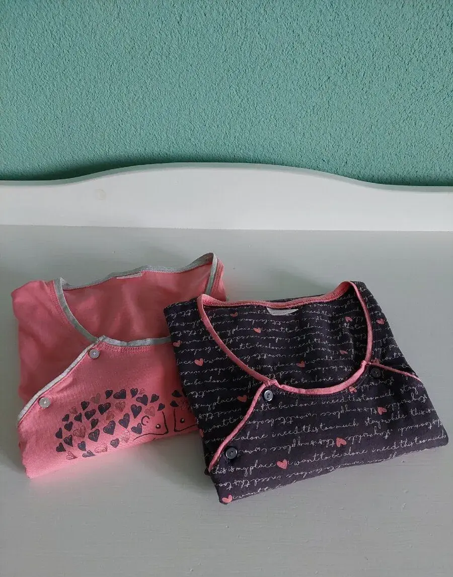 Nočná košela tehotenská L