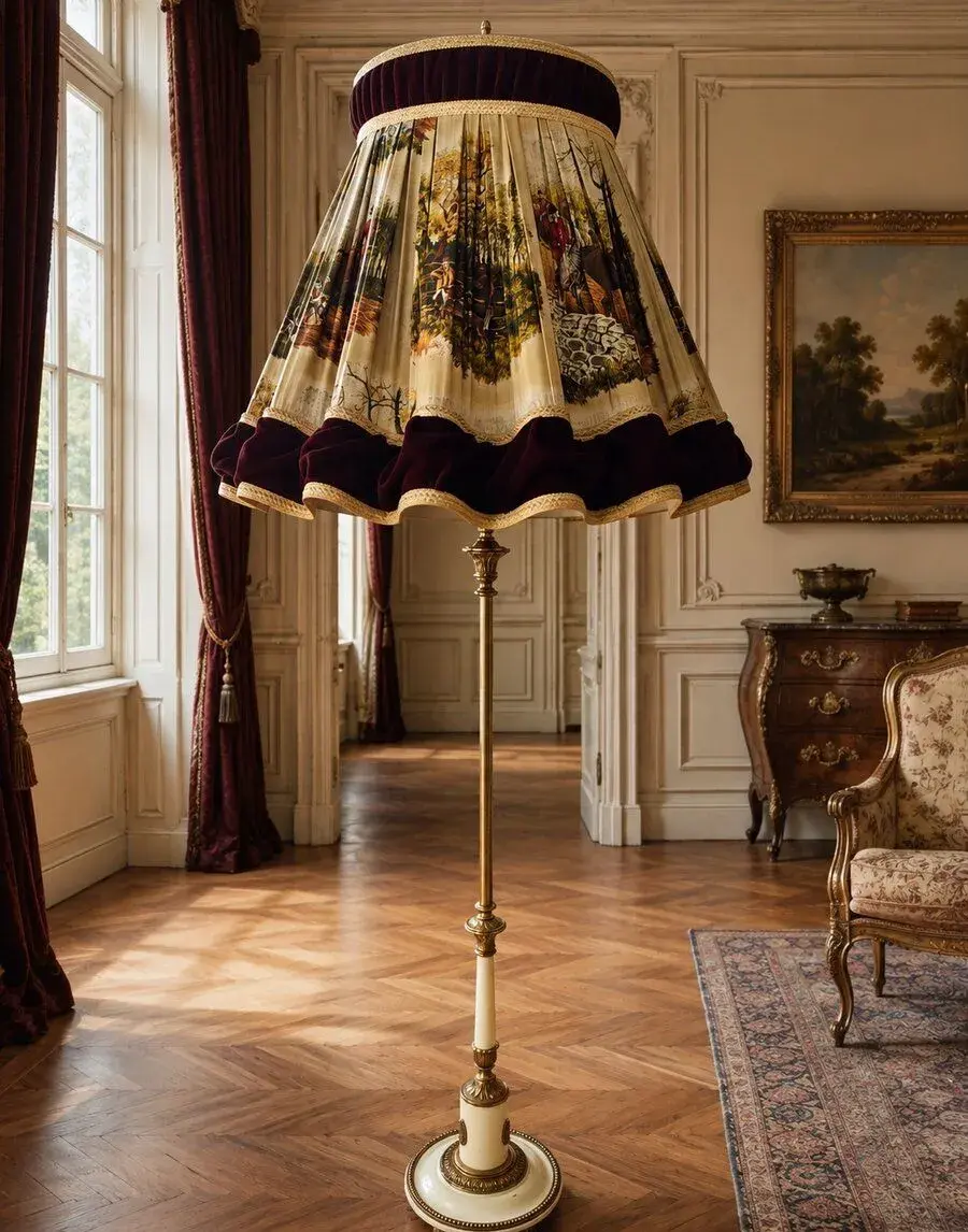Extravagantná dizajnová lampa značky Kaiser zo 60tych rokov