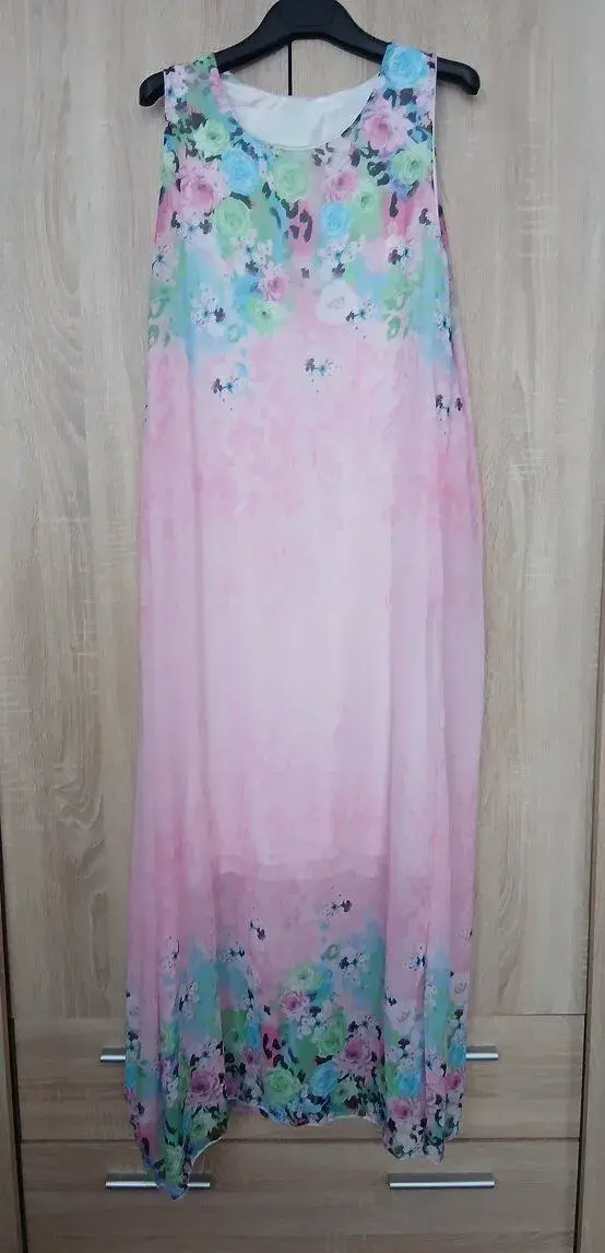Šifonove dlhe maxi saty l/xl