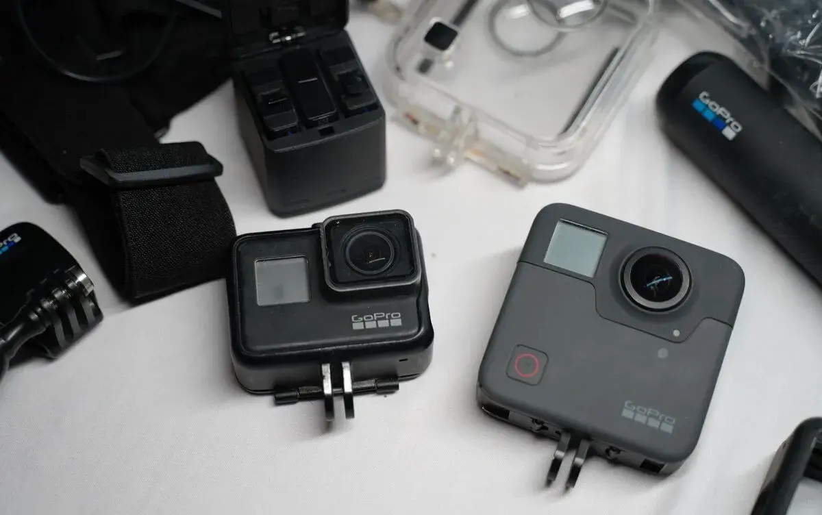 GoPro Fusion + GoPro Hero 7 BE