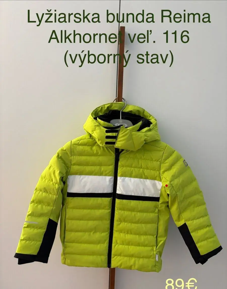 Lyžiarska bunda Reima Alkhornet vel. 116