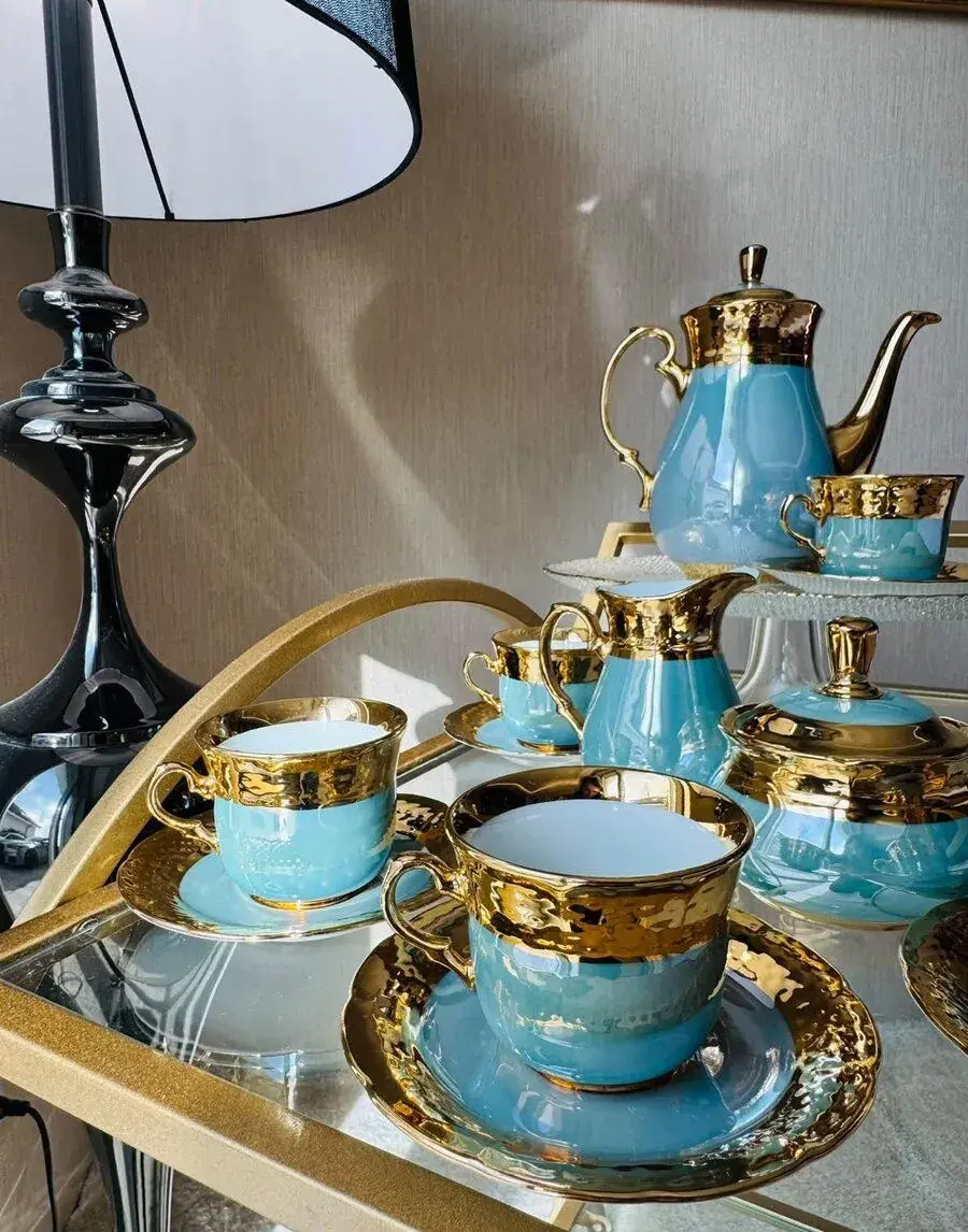 Retro porcelánová súprava Valaská Bela vhodná ako dar