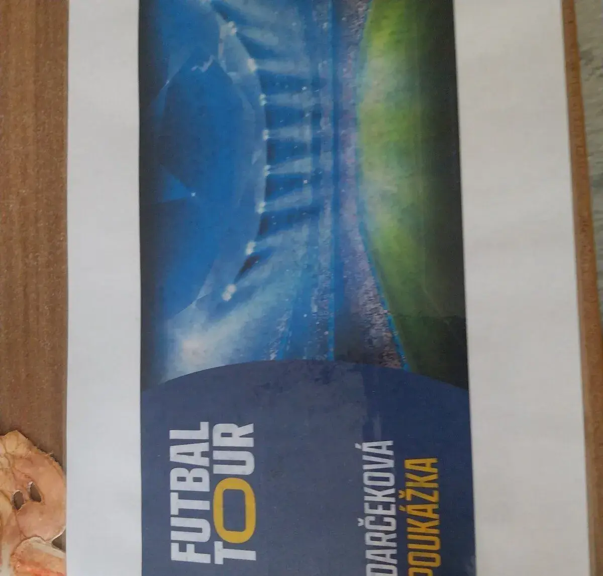 Darčeková poukážka Futbaltour