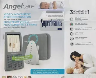 Angelcare AC1100 – Monitor dychu a pestúnka 3v1