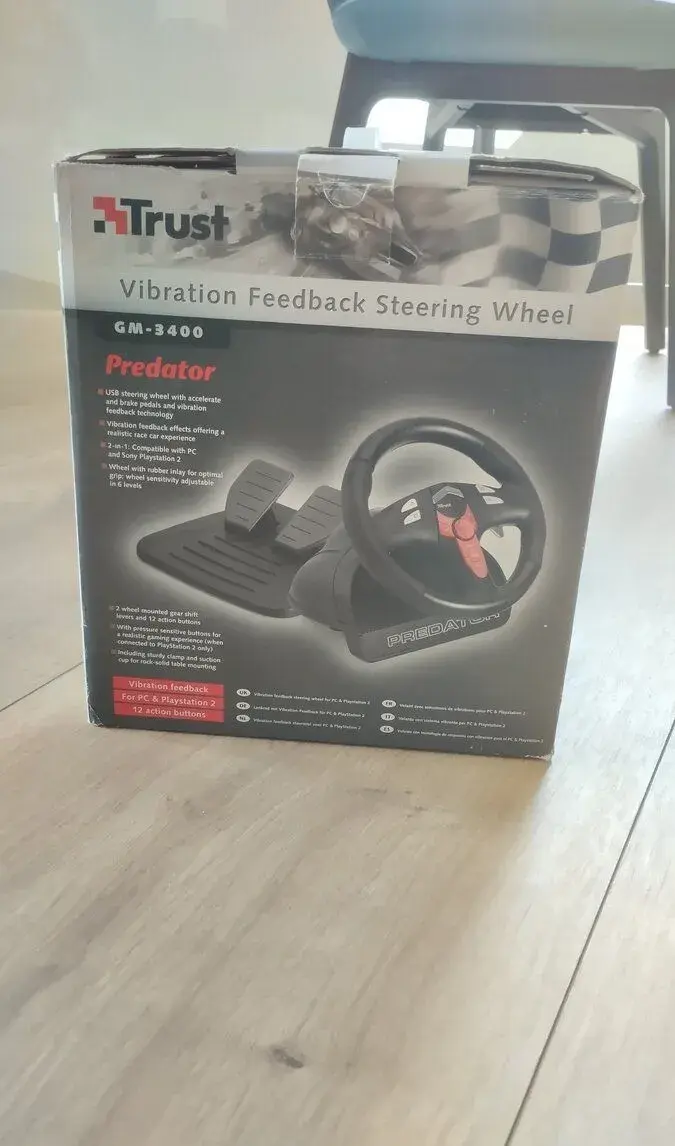 Volant Trust Predator GM-3400 s pedálmi