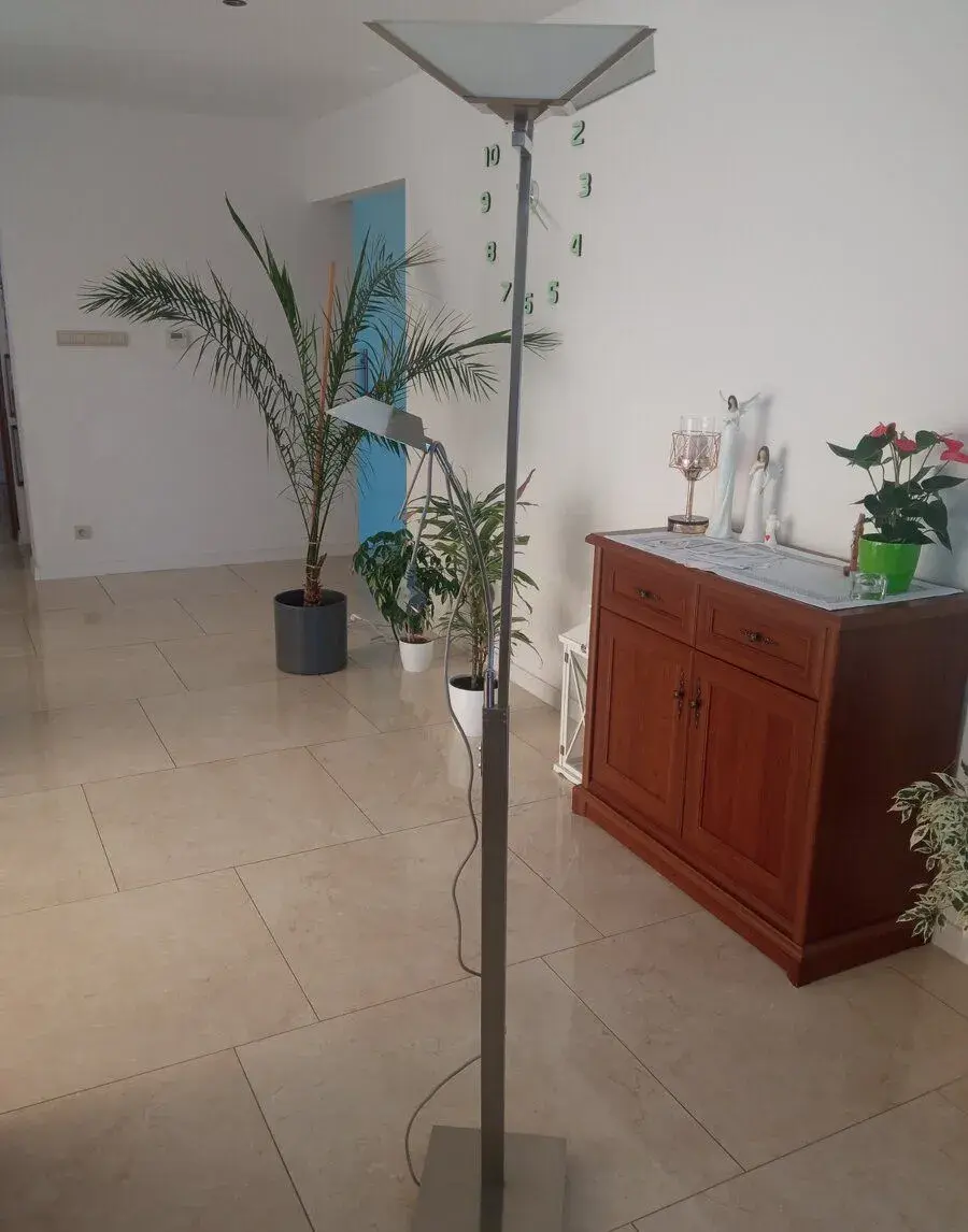 Eglo 88405 - Stojaca nerezova lampa