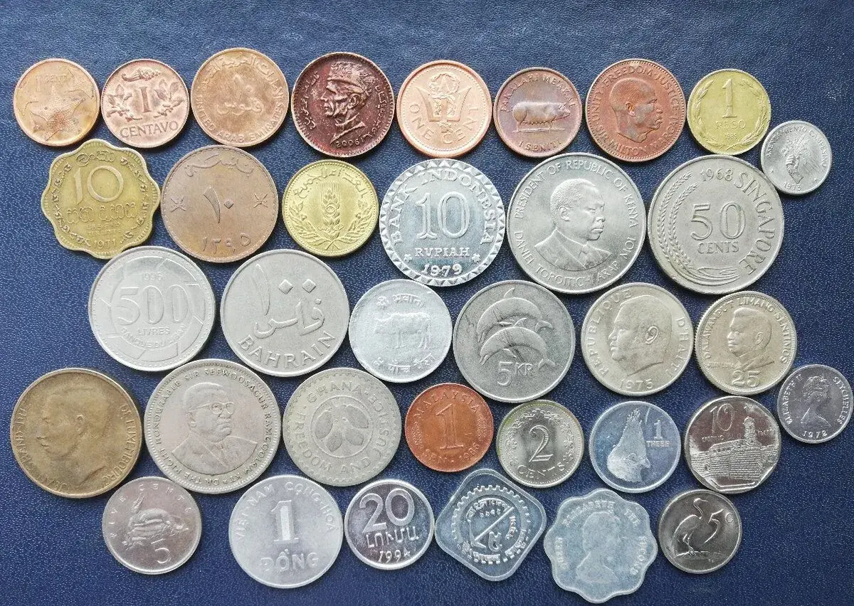 mince sveta 35 štátov,č.14
