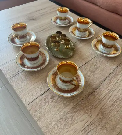 Retro porcelánová kávová súprava JSK – Made in Czechoslovaki