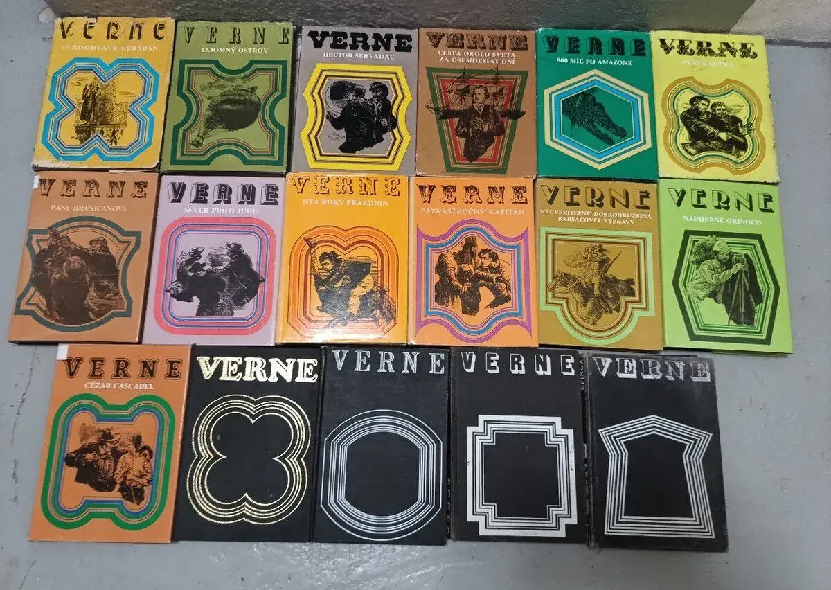 17x Verne, edícia Mladé letá
