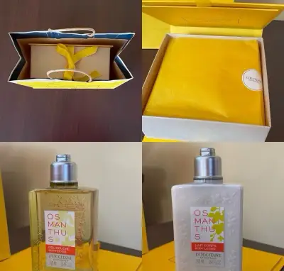 L'Occitane Osmanthus set telové mlieko sprchový gél 250ml