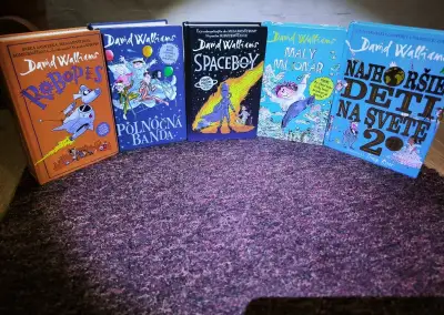 David Walliams – sada 5 kníh pre deti a mládež