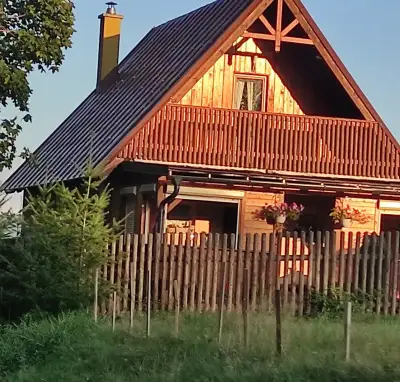 ❤️ Romantika na chate pri krbe.