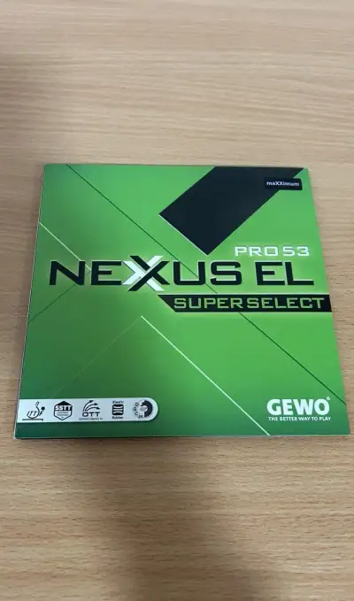 Gewo Nexxus El pro 53 superselect a Yasaka Rakza 7 soft