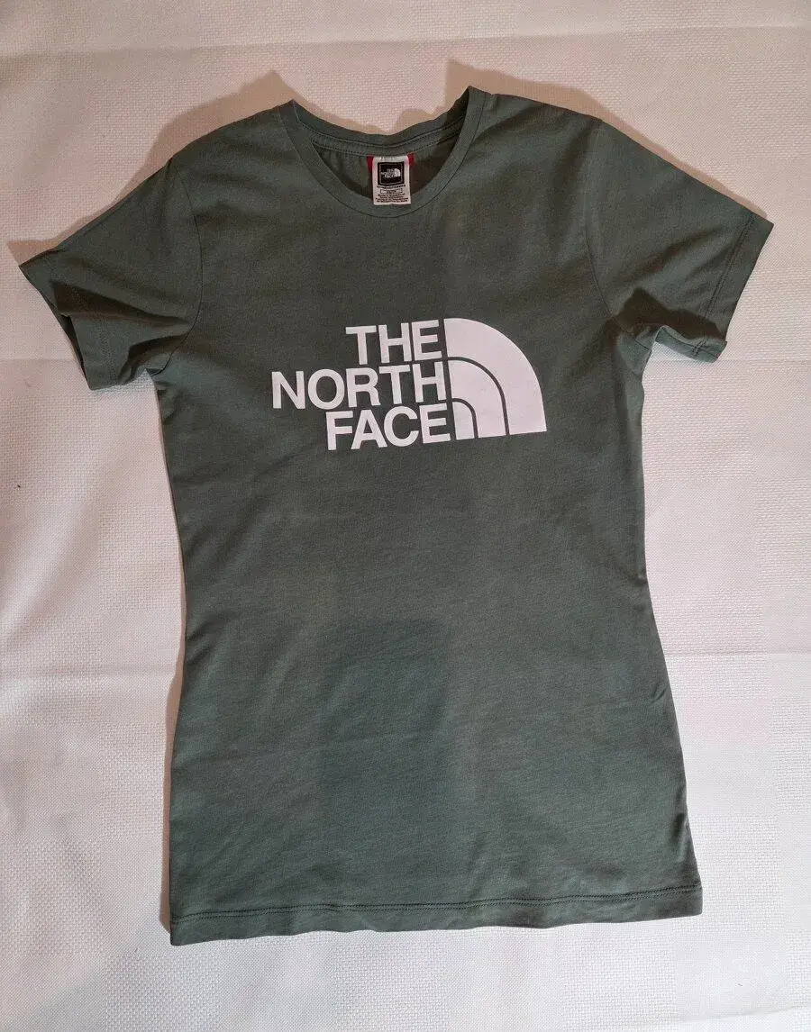 The North Face zelené tričko veľkosť XS