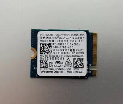 SSD Western Digital PC SN530 256 GB M.2 2230 NVMe