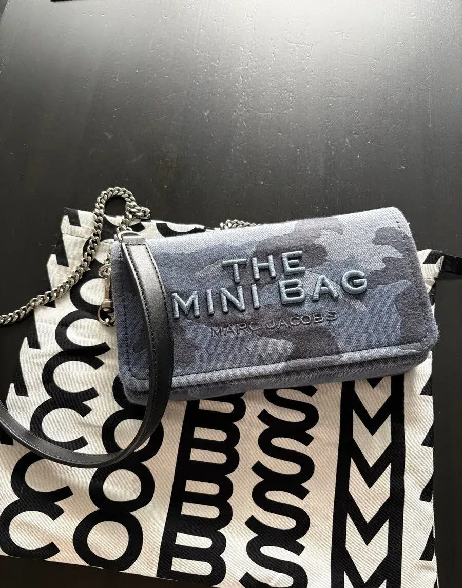 Marc Jacobs denim crossbody