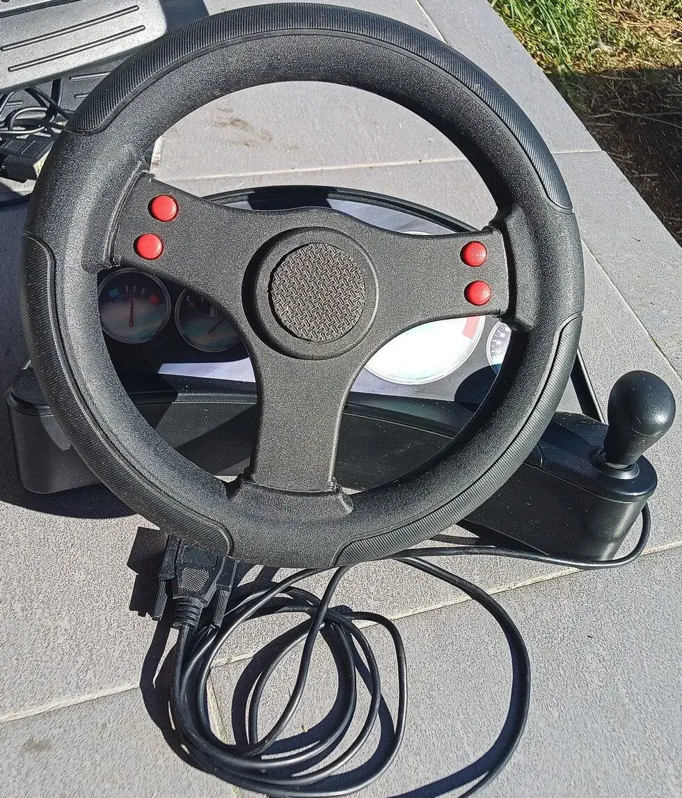 PC volant s pedálmi Thunderwheel Plus