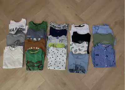 Detské dlhé tričká 122