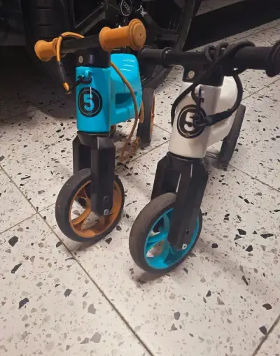 Odražadlo FUNNU WHEELS, už len biele