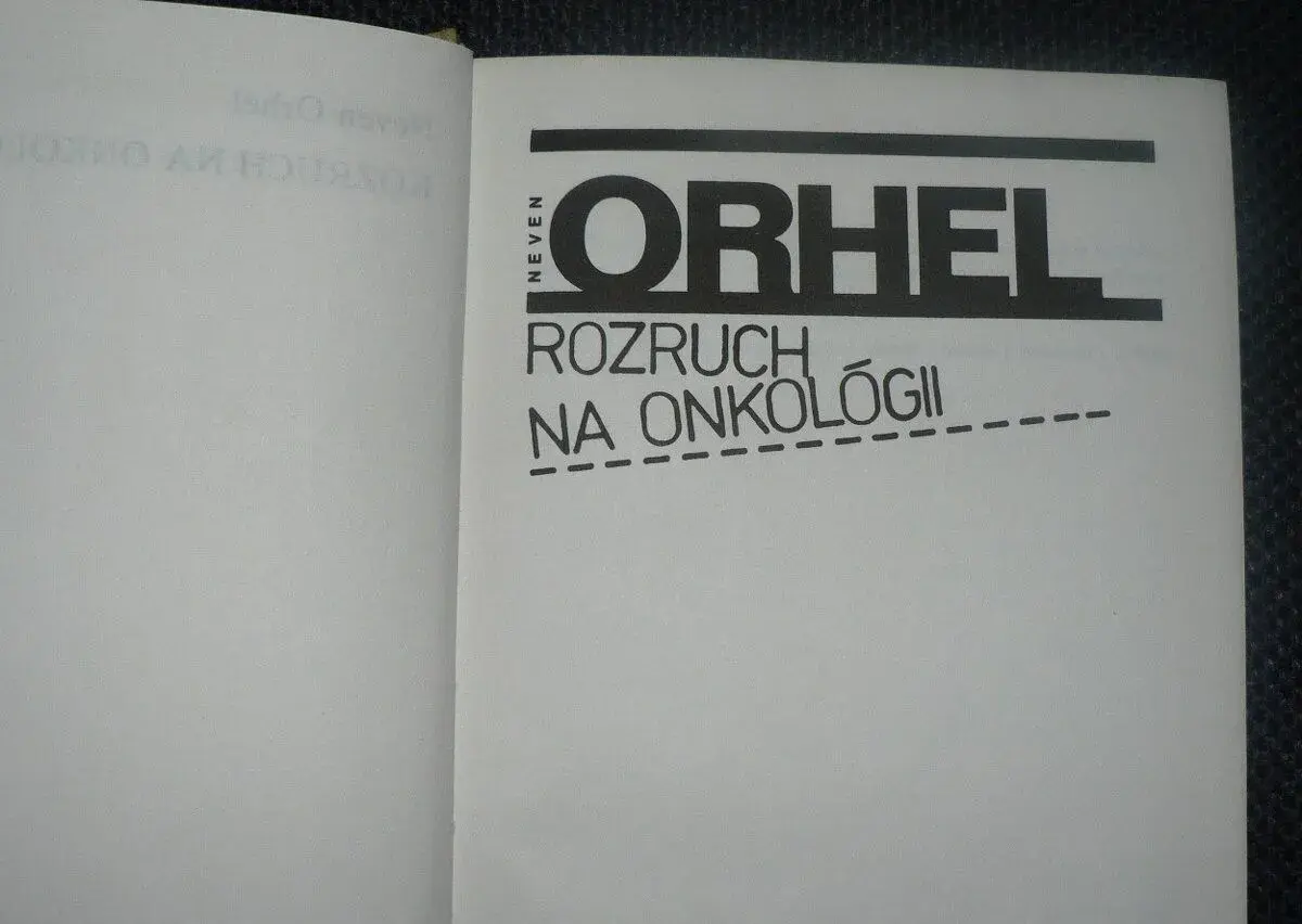 Rozruch na onkológii-Neven Orhel