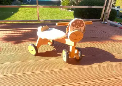Chodítko / odrážadlo drevená ovečka