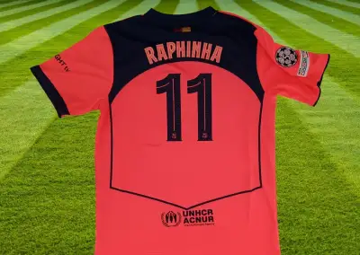 dres Raphinha FC Barcelona orange