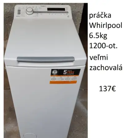 Práčku Whirlpool-aj rôzne iné