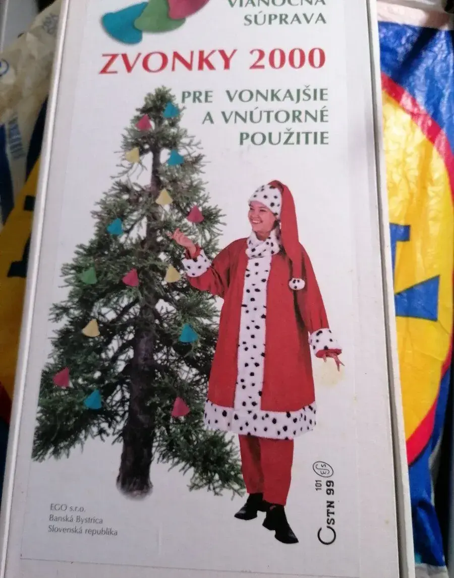 Vianočné svetielka.